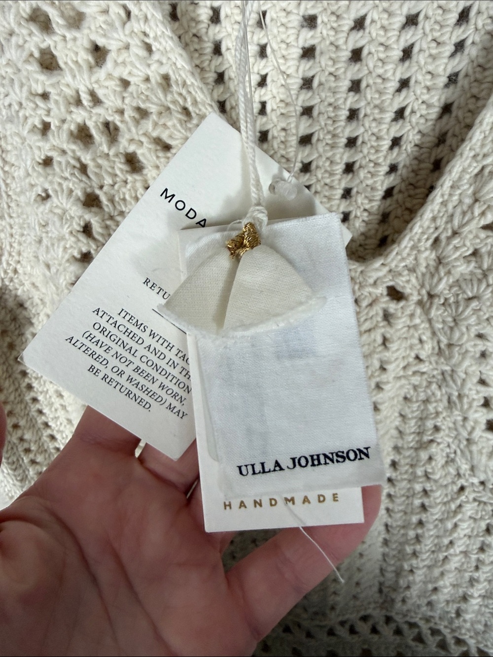Ulla Johnson Alexis Crocheted Wool Maxi Dress - Picture 8 of 15